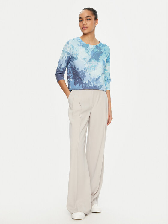 Olsen Olsen Bluse 11201626 Blau Regular Fit
