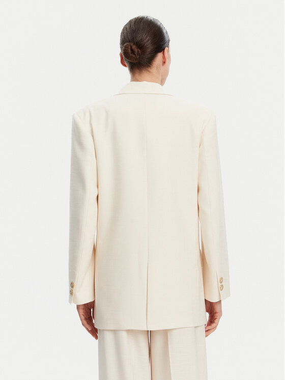 Simona Corsellini Simona Corsellini Sakoi P25CPGI00701 Écru Regular Fit