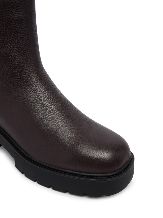 Calvin Klein Calvin Klein Chelsea Chunky Chelsea Boot Lth YW0YW02072 Bordeaux