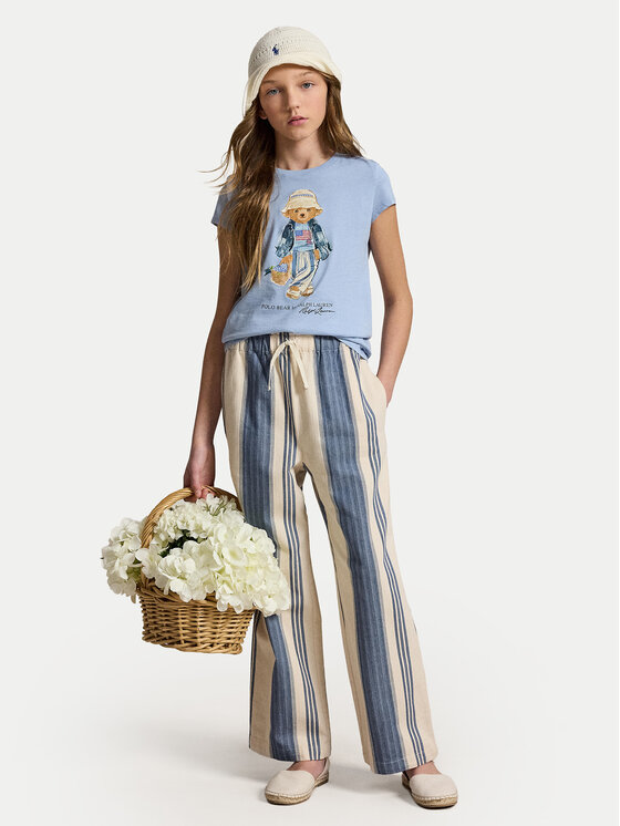 Polo Ralph Lauren Polo Ralph Lauren Тишърт 313A11759002 Светлосиньо Regular Fit