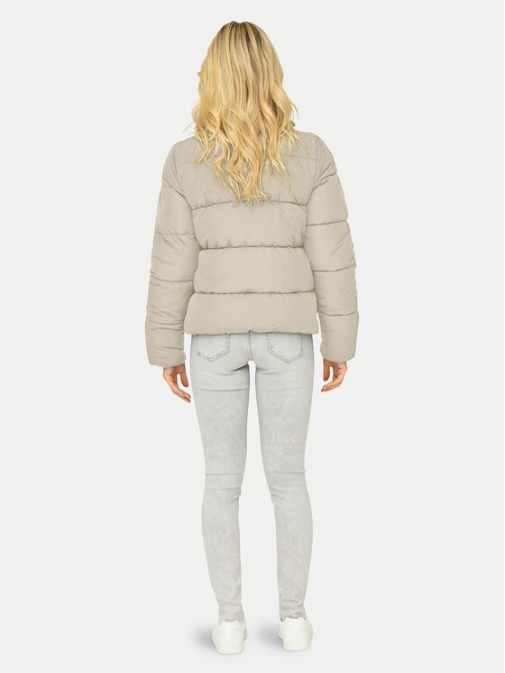 ONLY ONLY Giubbotto invernale New Cool 15295424 Beige Regular Fit