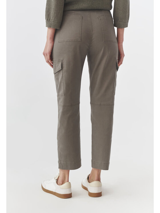 TATUUM TATUUM Kalhoty z materiálu MALTI Khaki Wide Fit