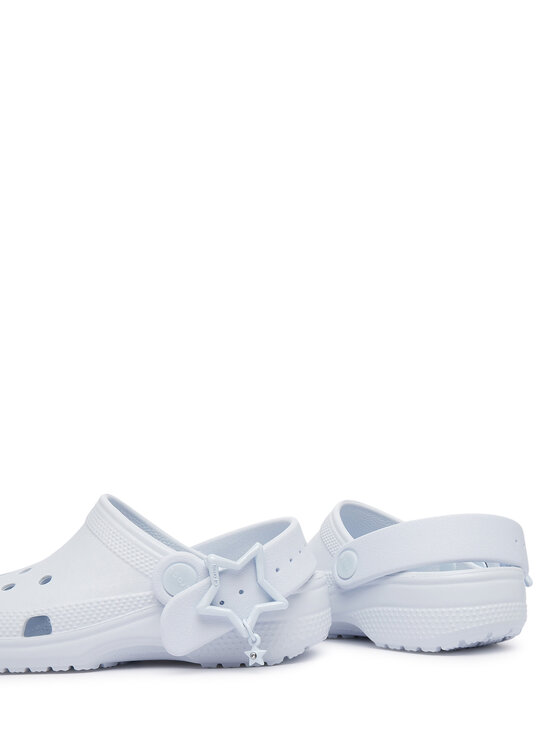 Crocs Crocs Šlepetės Classic Star Buckle Clog 213941 Šviesiai mėlyna