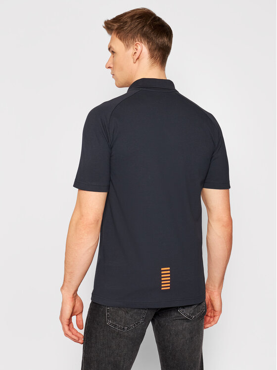 Polo 3KPF03 PJ04Z 1578 Blu scuro Regular Fit