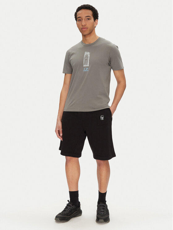 C.P. Company C.P. Company T-Shirt 18CMTS310A005431G Šedá Regular Fit