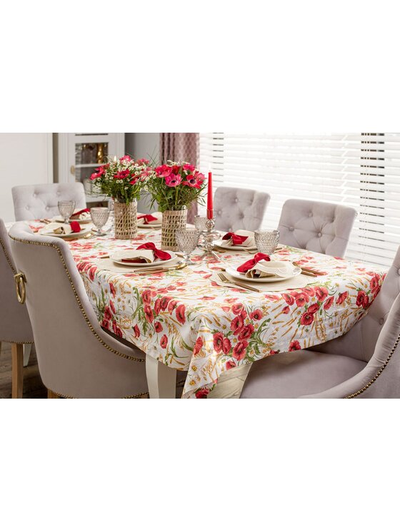 Roseberry Home Roseberry Home Bieżnik Poppy Czerwony