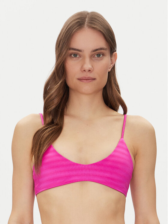 Maaji Maaji Bikinio viršus Deep Pink Balmy Sliding PT3195STR036 Rožinė