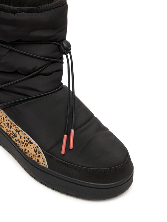Puma Puma Μπότες Χιονιού Snowbae Wns Animal Flair 402654 01 Μαύρο