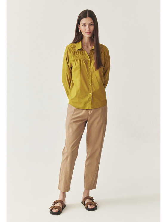 TATUUM Tatuum Koszula NEMY 1 Zielony Loose Fit