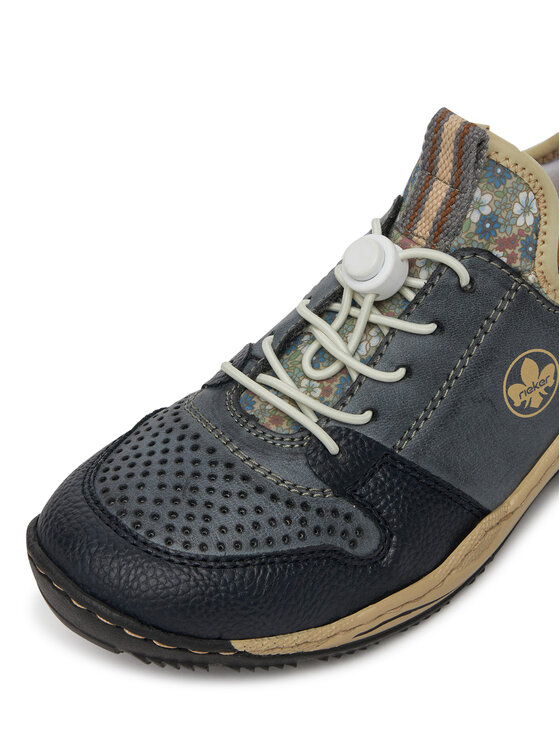 Rieker Rieker Sneakersy L0538-14 Granatowy