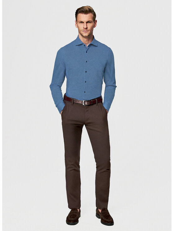 Pako Lorente Pako Lorente Koszula P26SF-1X-015 Niebieski Classic Fit