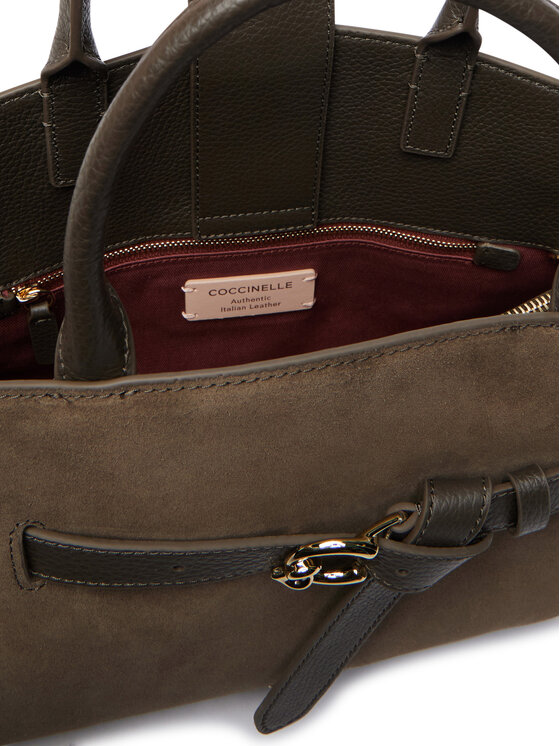 Coccinelle Coccinelle Torebka TLB Coccinellesabine Suede Bi E1 TLB 18 04 01 Khaki