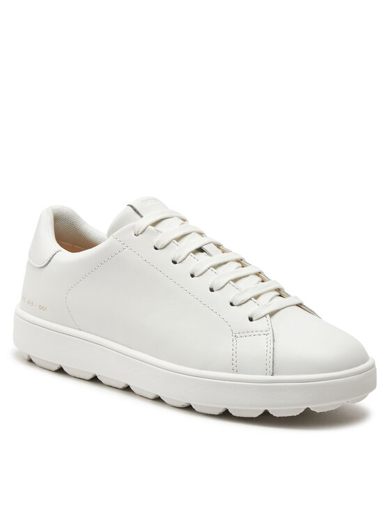 Geox Geox Snīkeri D Spherica Ecub-1 D45WEB 00085 C1000 Balts