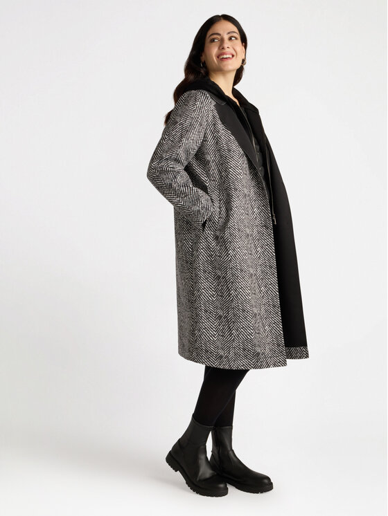 Fiorella Rubino Fiorella Rubino Cappotto 0206T000309N0S1 Nero Regular Fit