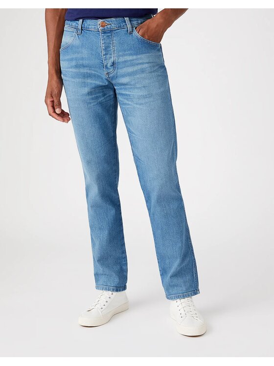 Wrangler Wrangler Jeans GREENSBORO Blu Straight Fit