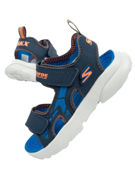 Skechers Skechers Sandały 406513L-NVBL Niebieski