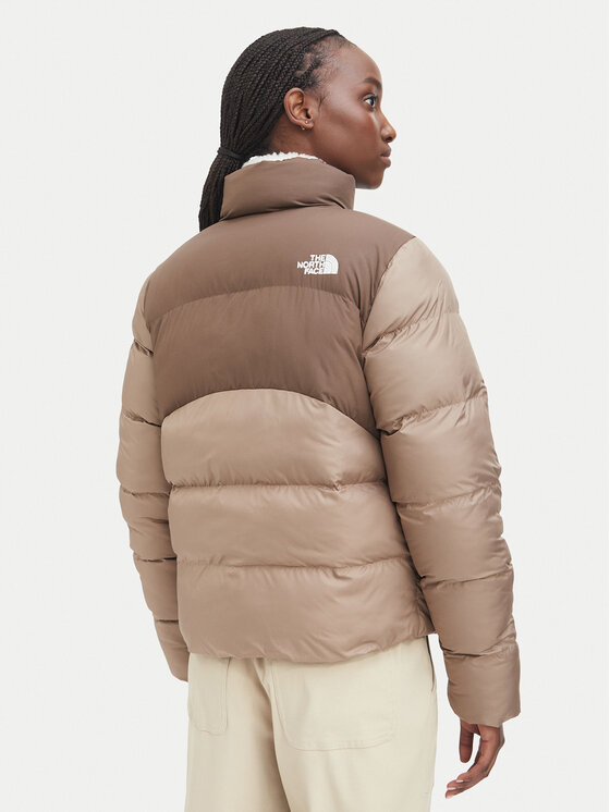 The North Face The North Face Зимно яке Saikuru NF0A8GCB Светлокафяв Boxy Fit