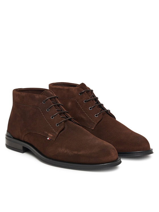 Tommy Hilfiger Tommy Hilfiger Gležnjače Corporate FM0FM05579 Smeđa