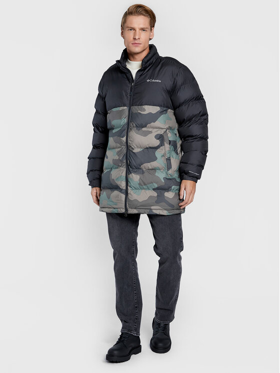 Columbia Columbia Μπουφάν χειμωνιάτικο Pike Lake 2008403 Μαύρο Regular Fit