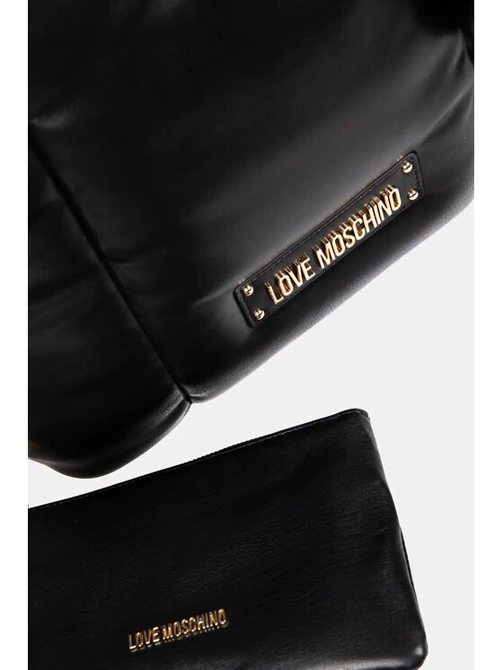 MOSCHINO MOSCHINO Ročna torba JC4321PP0NKM100A Črna