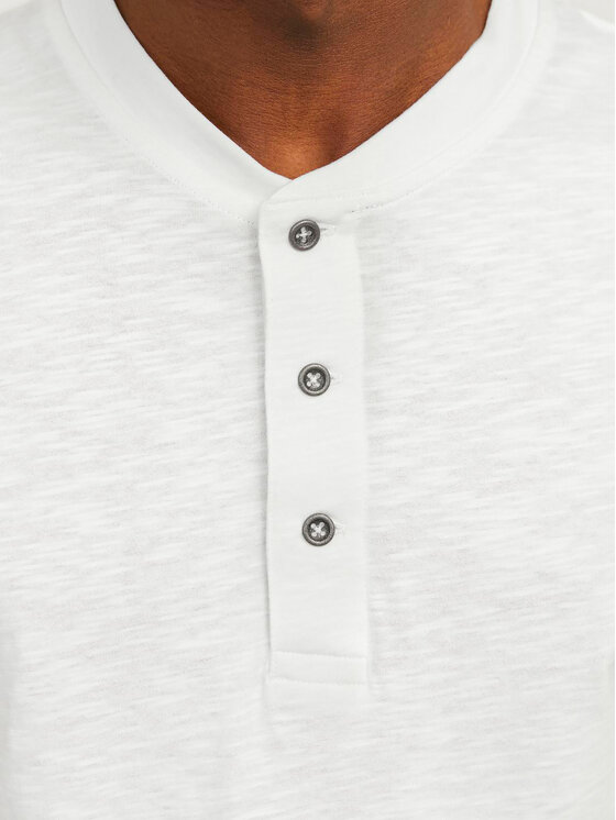 Jack&Jones Jack&Jones Тишърт Jprblunixs 12257965 Бял Slim Fit