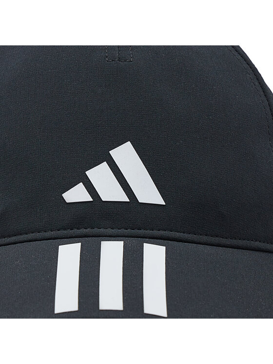 adidas adidas Czapka z daszkiem 3-Stripes AEROREADY Running Training Baseball Cap IC6520 Czarny
