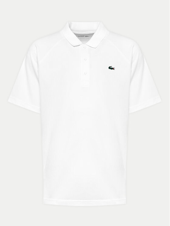 Lacoste Polokošeľa DH3201 Biela Regular Fit