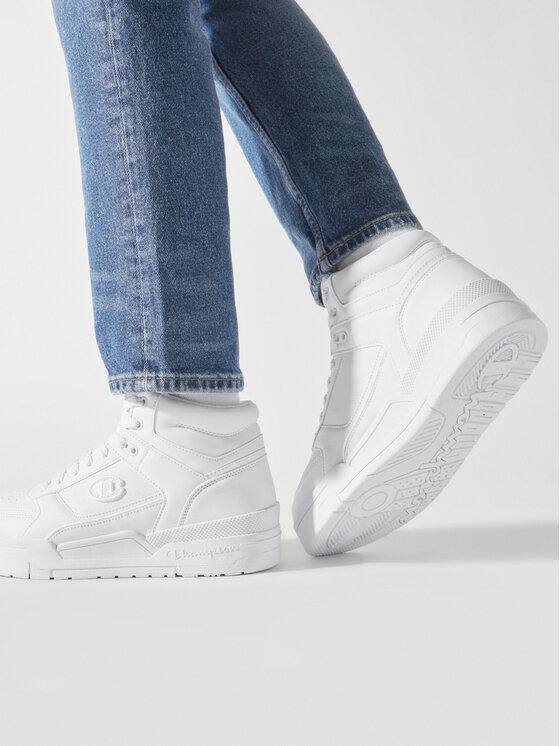 Champion Champion Snīkeri Rebound Heritage Mid Mid Cut Shoe S22132-WW010 Balts