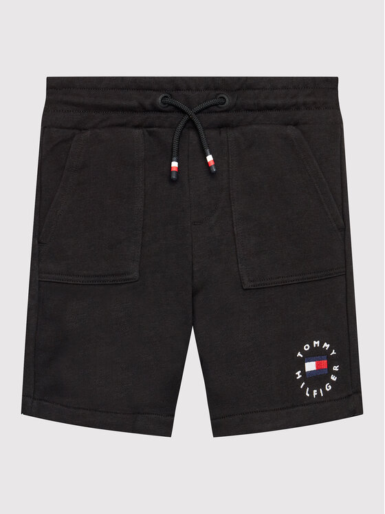 Tommy hilfiger shorts black best sale