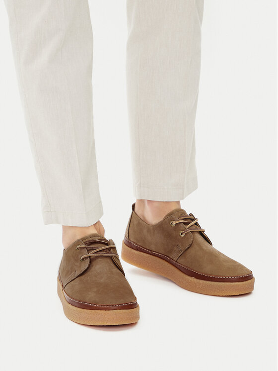 Clarks Clarks Półbuty Clarkwood Low 26176868 Brązowy