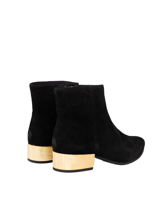 Geox Geox Polokozačky D94ECB00021 Černá