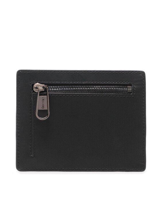 Calvin Klein Calvin Klein Kreditinių kortelių dėklas Ck Clean Pq Id Cardholder K50K510299 Juoda