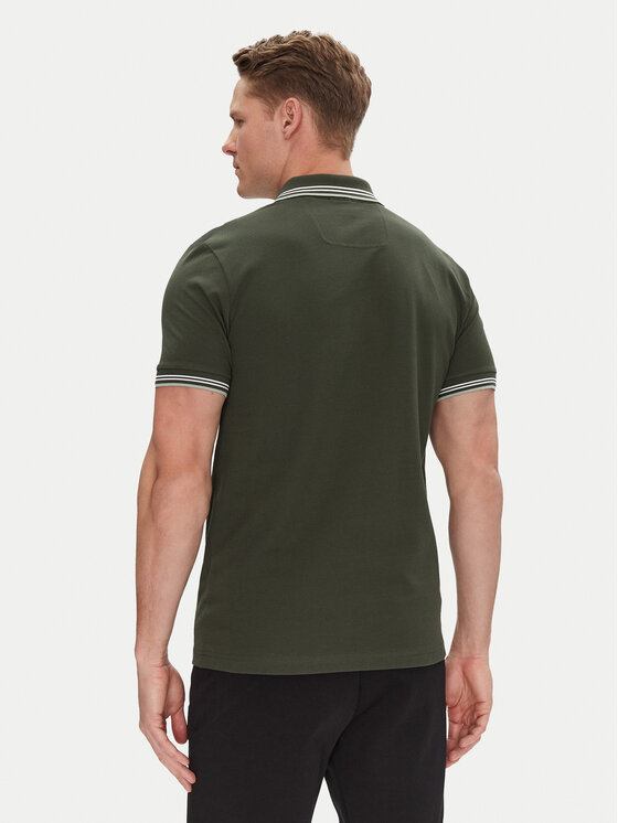 BOSS BOSS Polo majica Paul 50506193 Zelena Slim Fit