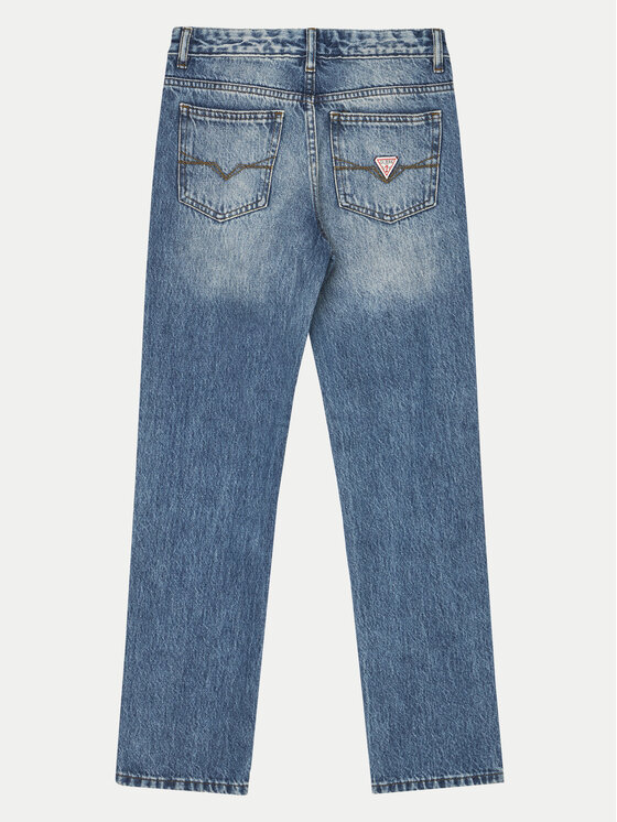 Guess Guess Jeans hlače L4BA07 D5D70 Modra Regular Fit