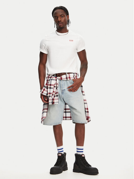 Hunter Hunter T-krekls Tavish HARM0082251 Balts Regular Fit