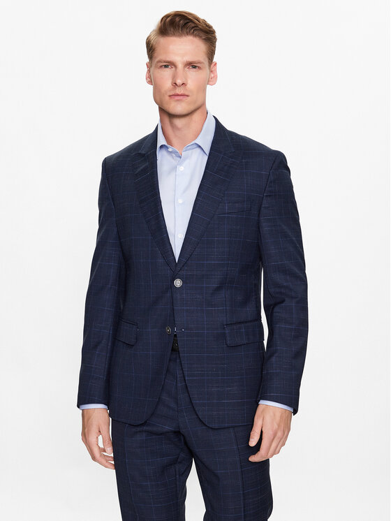 Boss Anzug 50489372 Dunkelblau Slim Fit | Modivo.de 
