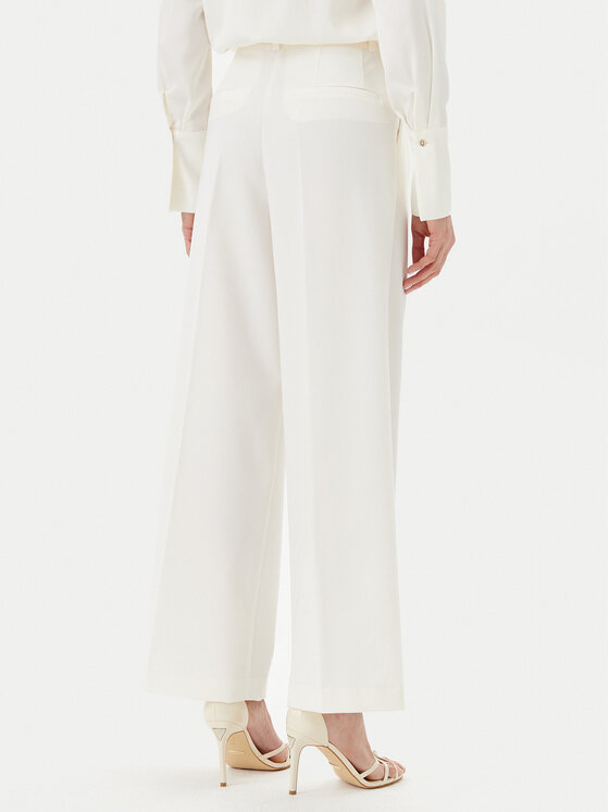 Rinascimento Rinascimento Palazzo bikses CFC0123671003 Écru Regular Fit