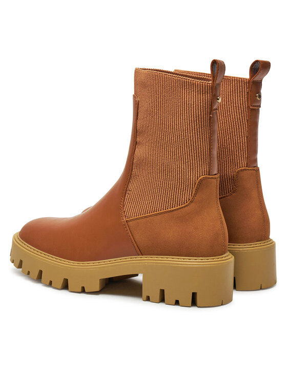 ONLY ONLY Botki 15329824 Brązowy