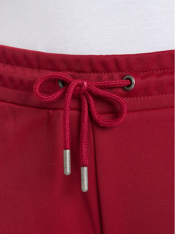 Guess Guess Teplákové nohavice W5BB58 FL04W Bordová Regular Fit