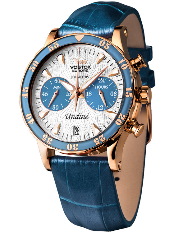 Vostok Europe Vostok Europe Zegarek VK64-515B527 Niebieski