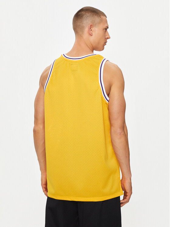 DC DC Tank top Showtime Jersey ADYKT03229 Kollane Regular Fit