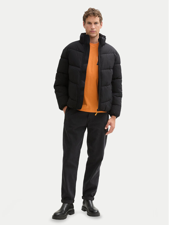 Tom Tailor Denim Tom Tailor Denim Зимно яке 1041776 Черен Relaxed Fit