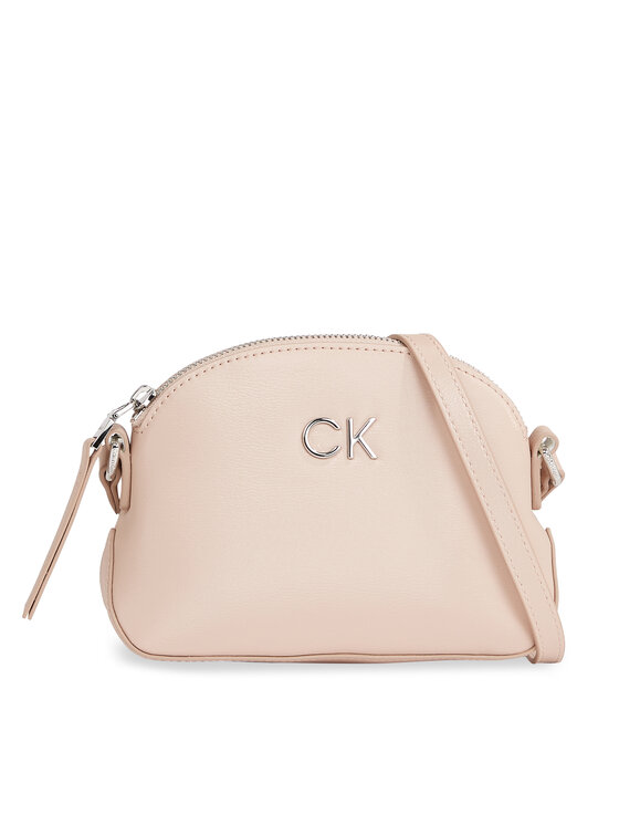Calvin Klein Calvin Klein Ročna torba Ck Daily Small Dome_Pearlized K60K611880 Siva