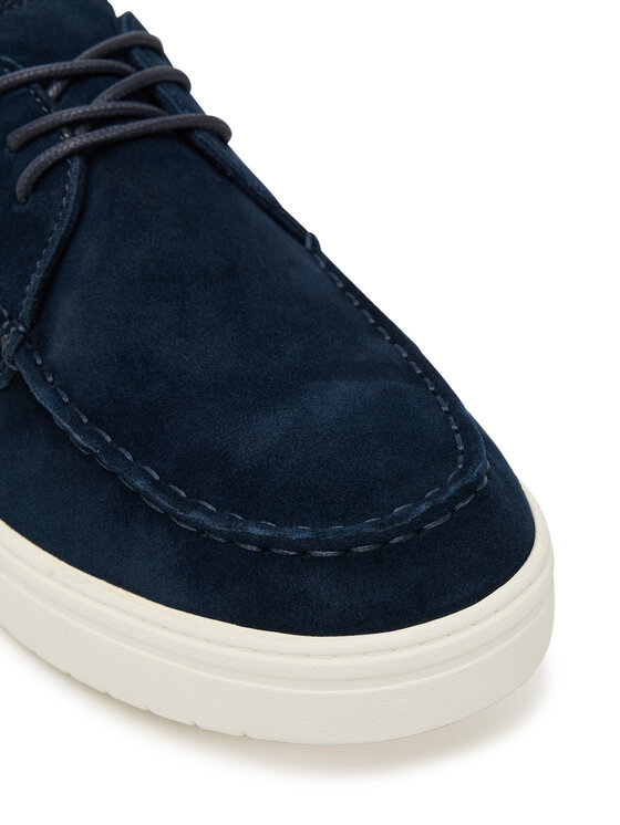 Tommy Hilfiger Tommy Hilfiger Poltopánky Casual Suede Stitch Toe Hybrid FM0FM05707 Tmavomodrá