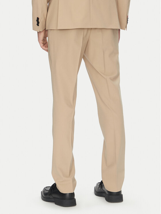 HUGO HUGO Öltöny Henry/Getlin232X 50530116 Bézs Slim Fit