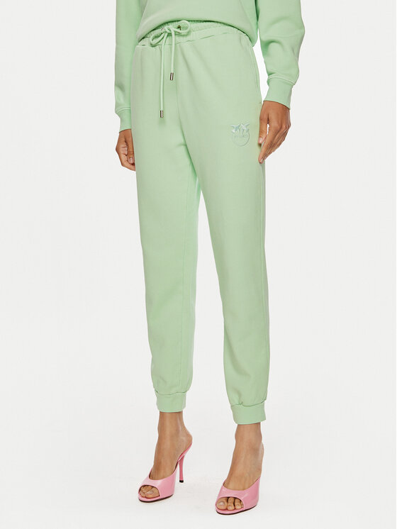 PINKO Pinko Jogginghose Carico 100371 A21P Grün Regular Fit