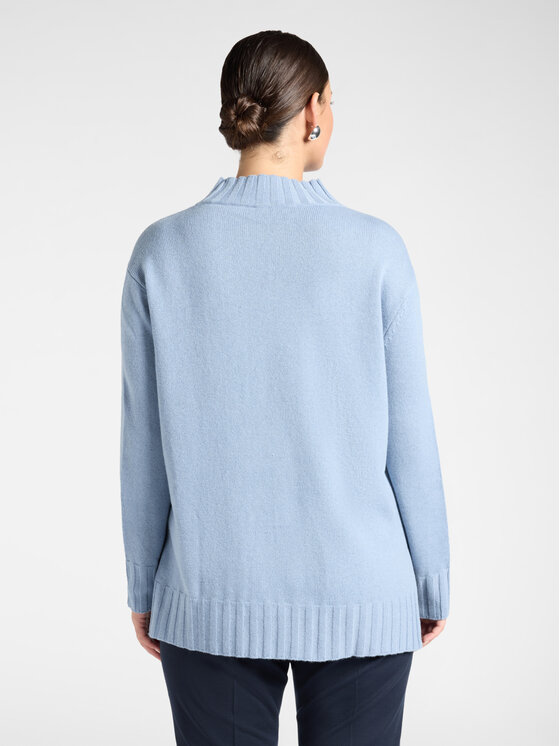 Elena Mirò Elena Mirò Maglione M098Z000863N0A4 Turchese Regular Fit