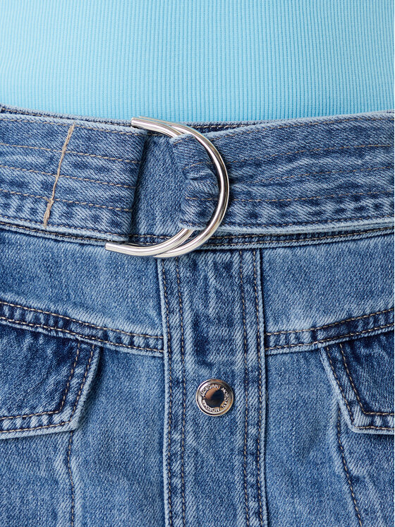 Morgan Morgan Gonna di jeans 251-JOLAM Blu Regular Fit