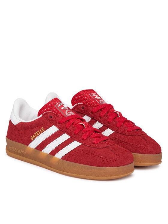 adidas adidas Sneakersy Gazelle Indoor IH9136 Červená