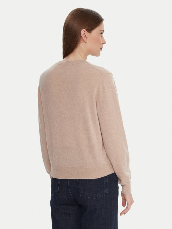 United Colors Of Benetton United Colors Of Benetton Pullover 1002D10BG Beige Relaxed Fit